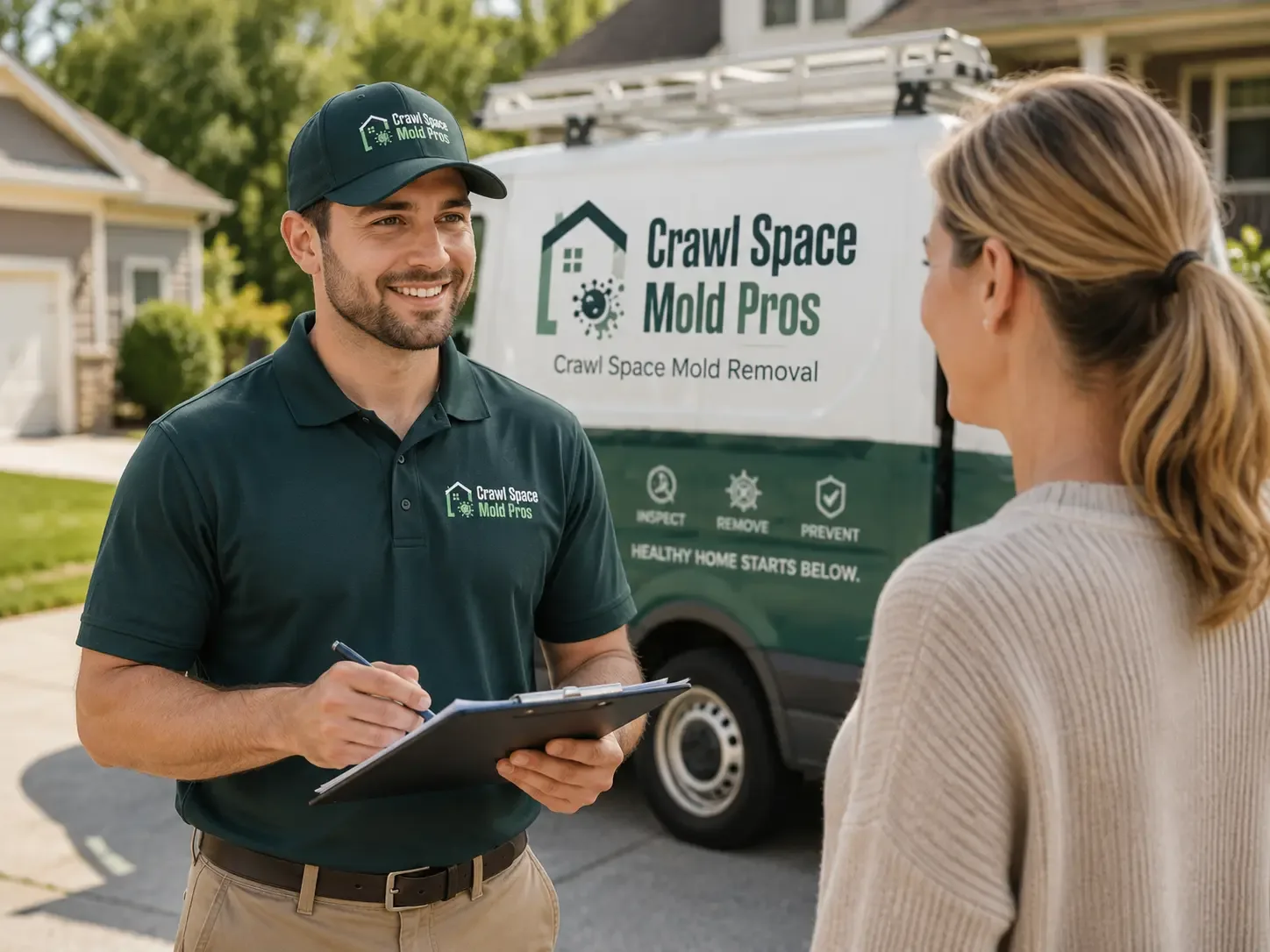 Crawl Space Mold Removal Hampton, IA FAQs